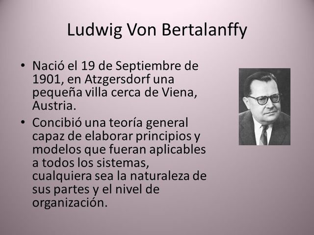 Autores de La Teoría de Sistemas