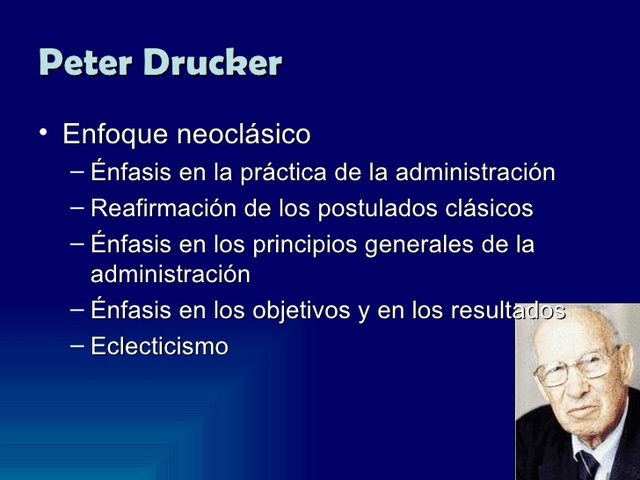 pensamiento administrativo moderno