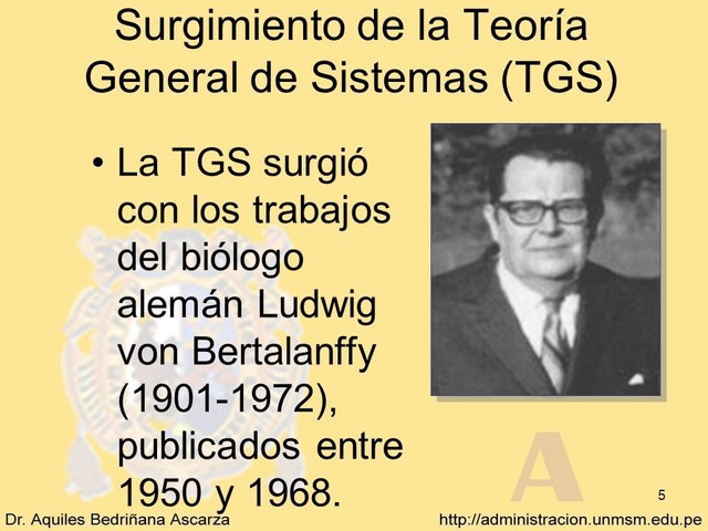Ludwig von Bertalanffy