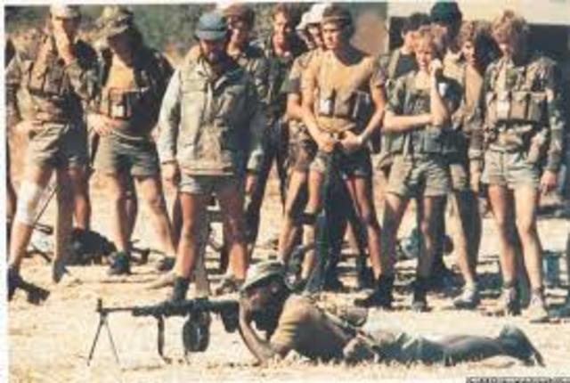 1964-1979 Guerra civil de Rodesia