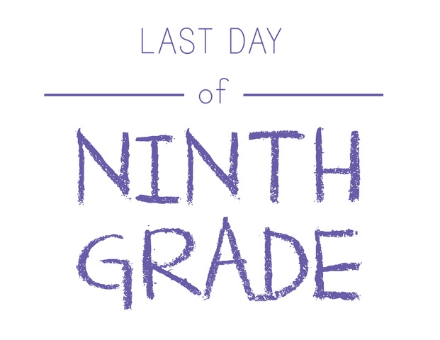 Im going to recibe my diploma of Nineth grade