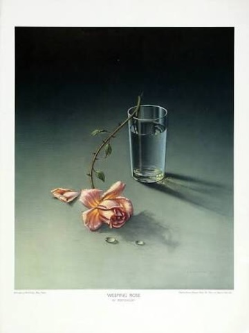 Weeping Rose 1949 Tretchikoff.