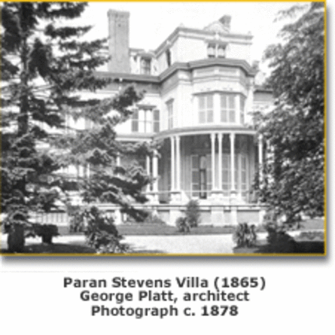 Paran Stevens house built