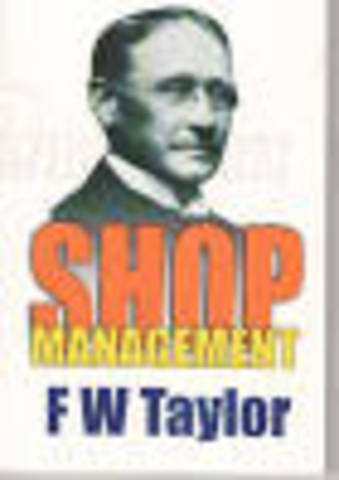 Shop Management. Administración científica. La administración científica se ocupó de las condiciones laborales.