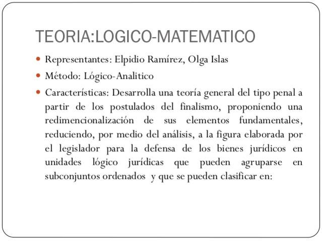 Modelo Lógico Matemático