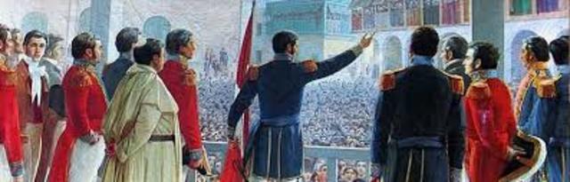 Proclamacion de la Independencia