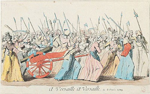 French Revolution: March on Versailles