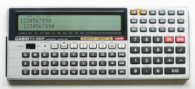 Calculadora programable (comercializada como “personal computer”)