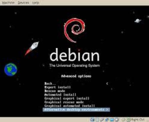 DEBIAN: 1993