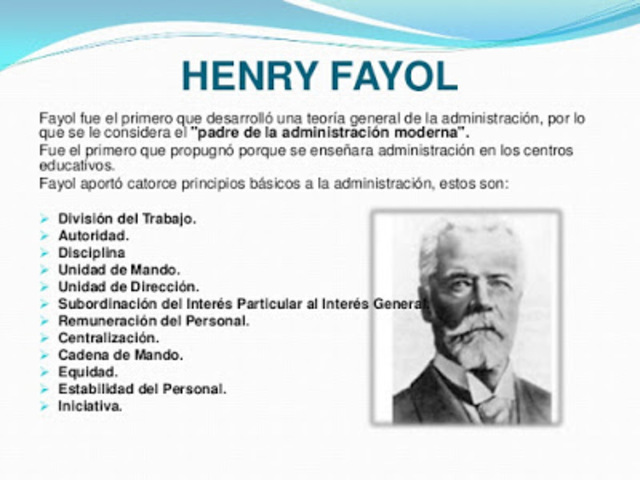 Henry Fayol