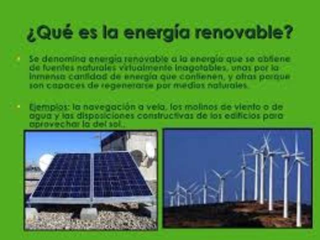ENERGÍA RENOVABLE