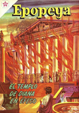 Incendian el templo de Diana