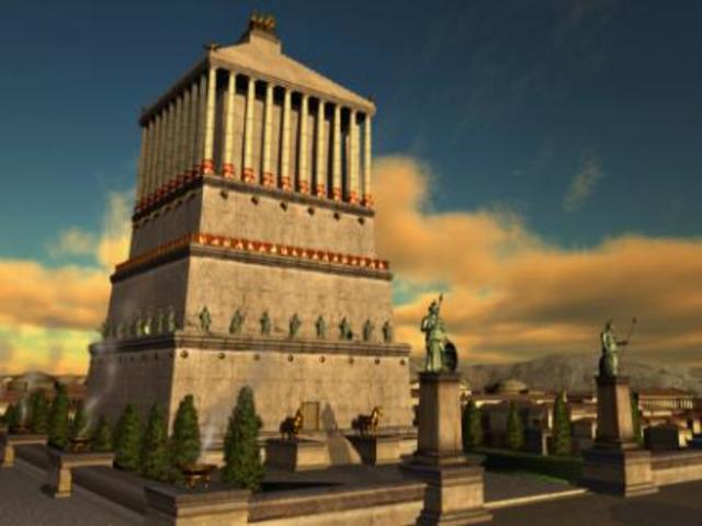 Mausoleo de Halicarnaso 5° maravilla del mundo antiguo