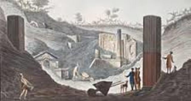 Excavaciones en Pompeya