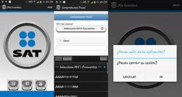 APLICACIONES UTILIZADAS EN LA CONTABILIDAD (servicio de administracion tributaria)