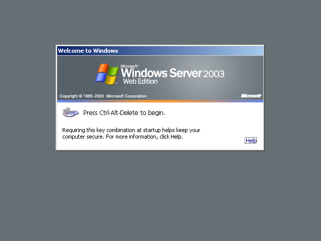 WINDOWS SERVER 2003 - 2003