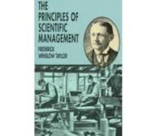 PRINCIPIOS DE LA GESTION CIENTIFICA 1911 TAYLOR