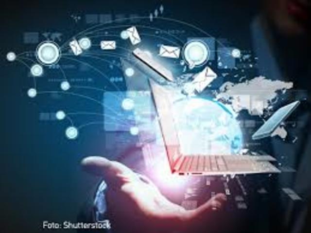 Para esta fecha el 70% del internet se encontraba en las empresas, universidades y órganos estatales