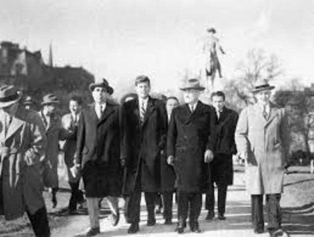 John F. Kennedy in Boston