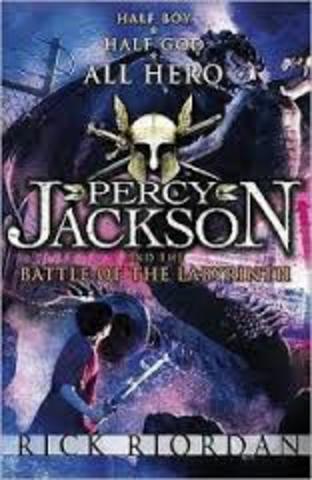 Percy Jackson and the battle of the laberyith