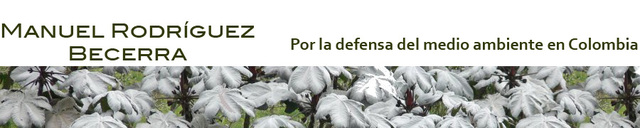 Colombia en el ambiente internacional. Manuel Rodríguez Ministro del Medio Ambient