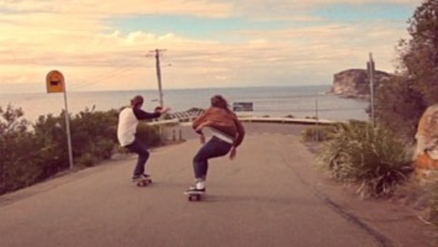 Skateboarding Spare time