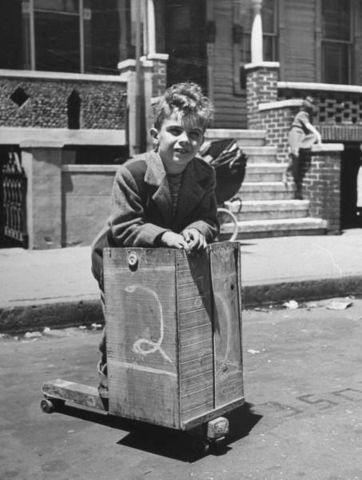 The first skateboard ramp