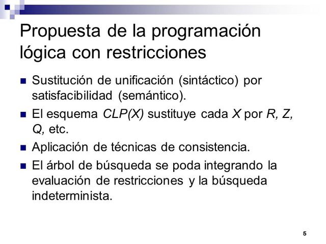 Programación por restricciones