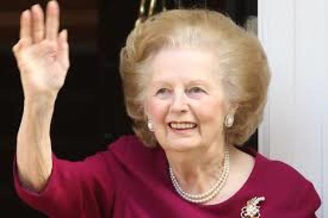 The iron lady resigns