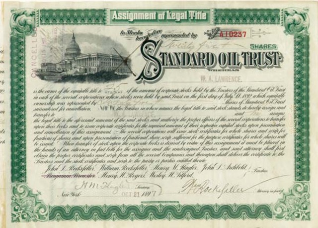 The Organization of Standard Oil Trust