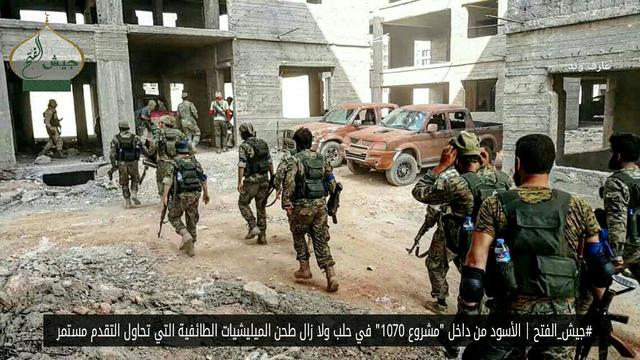 Minor regime advance in Aleppo