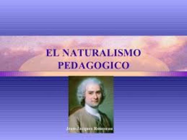 El Naturalisino pedagógico