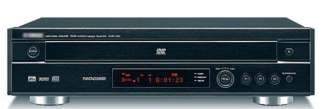 The introduction of the DVD player, 1996.