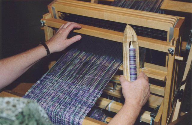Loom and weaving
