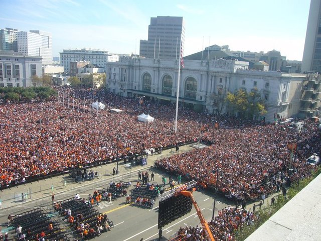 Attended 1st World Series Championship Parade