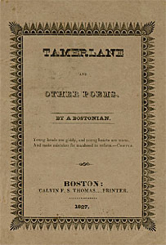 Edgar Allan Poes first writing