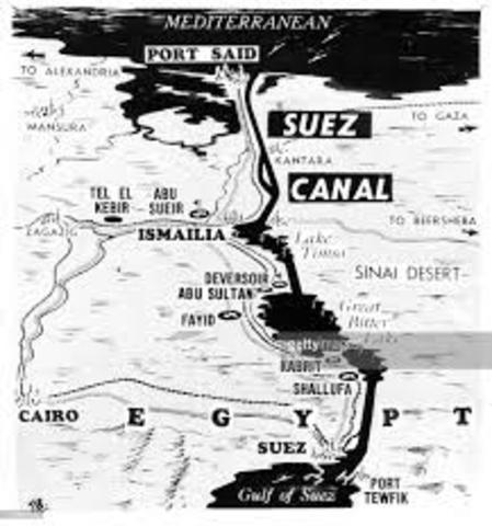 Suez canal zone
