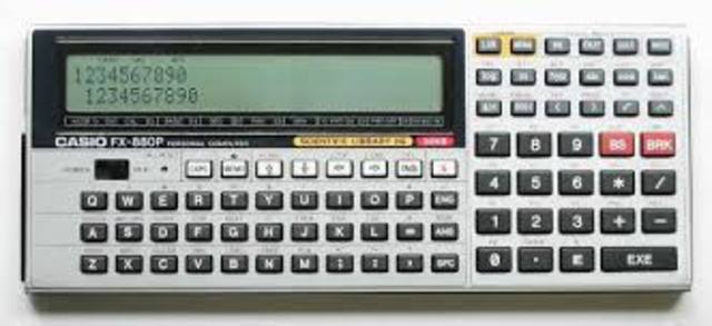 Las calculadores programables de Casio.
