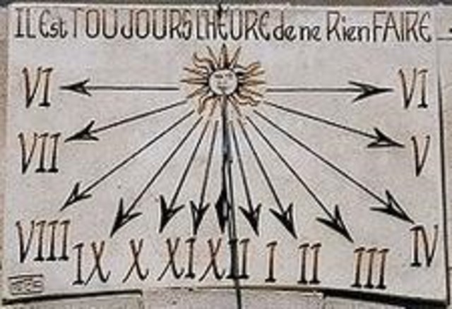 Reloj de sol 700 a.C