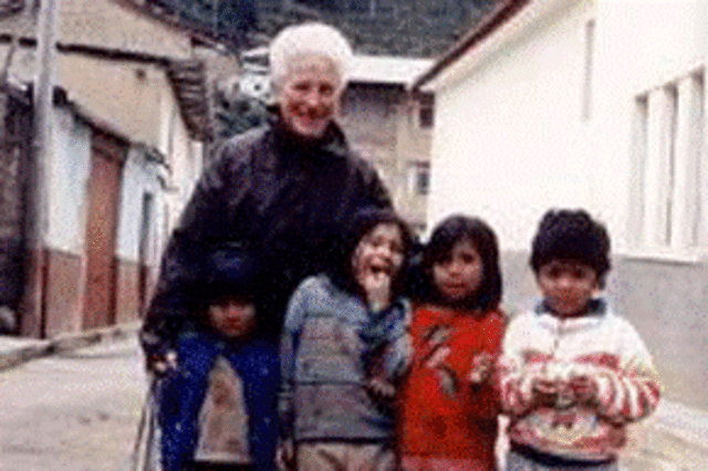 Sr Irene traveled to Peru.