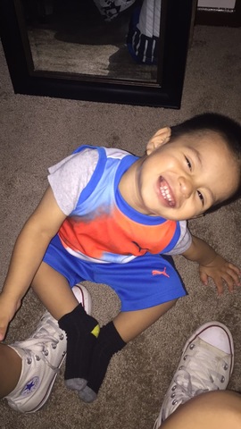 My baby brother was born