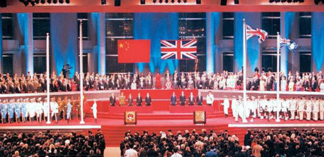 The Hong Kong Handover