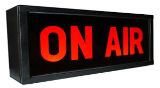 First Radio News Program