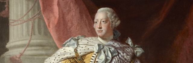 King George the 3rd comes to throne in England