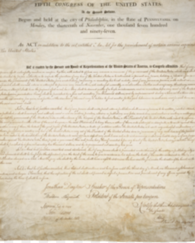 The Alien and Sedition Acts