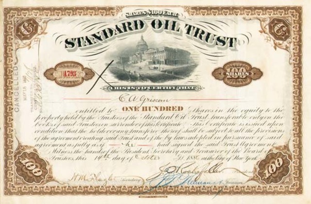 The Organization of Standard Oil Trust