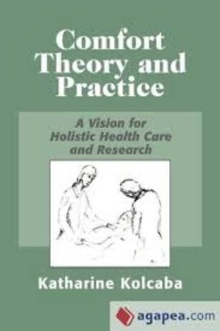 KATHARINE KOLCABA, 2000, Publica su obra " Comfort Theory and Practice"