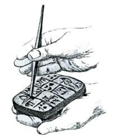 inicio de la escritura