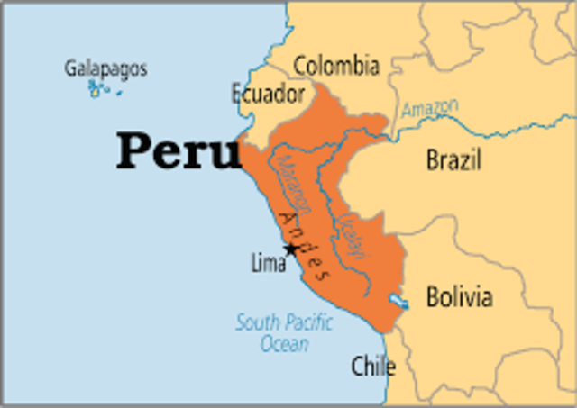 first time in peru