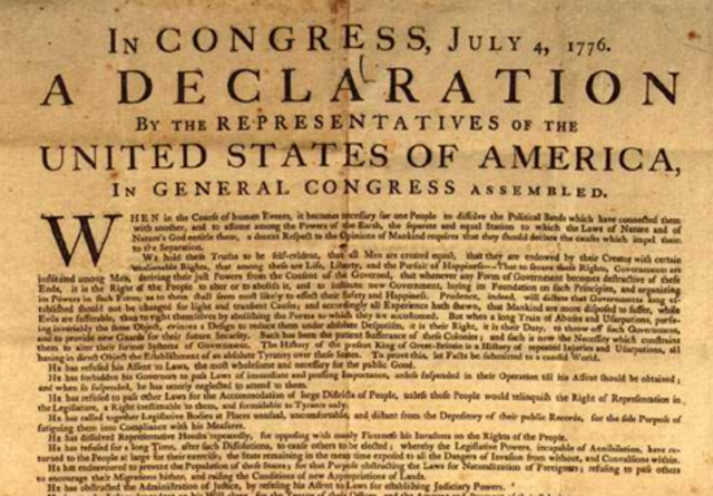Declaration of Independence